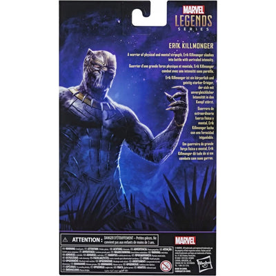 MARVEL LEGENDS BLACK PANTHER CZARNA PANT - widok 2 opakowania Hasbro szczegoly kolekcja