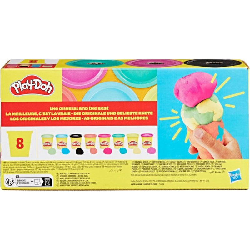 PLAY-DOH CIASTOLINA KOLOROWA ZESTAW TUB  - widok 2 opakowania Hasbro szczegoly kolekcja