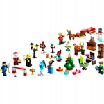 LEGO CITY KALENDARZ ADWENTOWY 2023 60381 - widok 2 opakowania szczegoly zabawka kolekcja