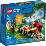 Zabawka LEGO CITY ORYGINALNY ZESTAW KLOCKÓW POŻAR LASU 602 - kolekcjonerska premium zabawki Aseo dla dzieci