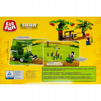 KLOCKI ELEFUN FARM FARMA 8816 - widok 2 opakowania szczegoly zabawka kolekcja collectible