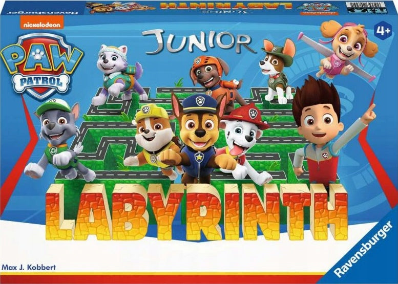 Zabawka LABIRYNT JUNIOR PSI PATROL RAVENSBURGER LABYRINTH - kolekcjonerska premium zabawki Aseo dla dzieci