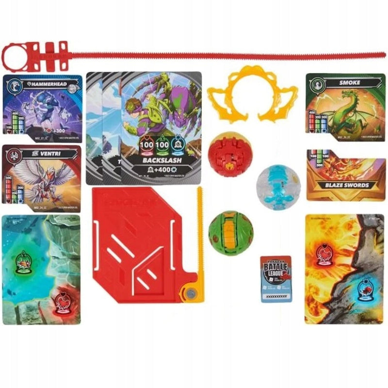BAKUGAN 3.0 STARTER PACK SPECIAL ATTACK  - widok 2 opakowania szczegoly zabawka kolekcja
