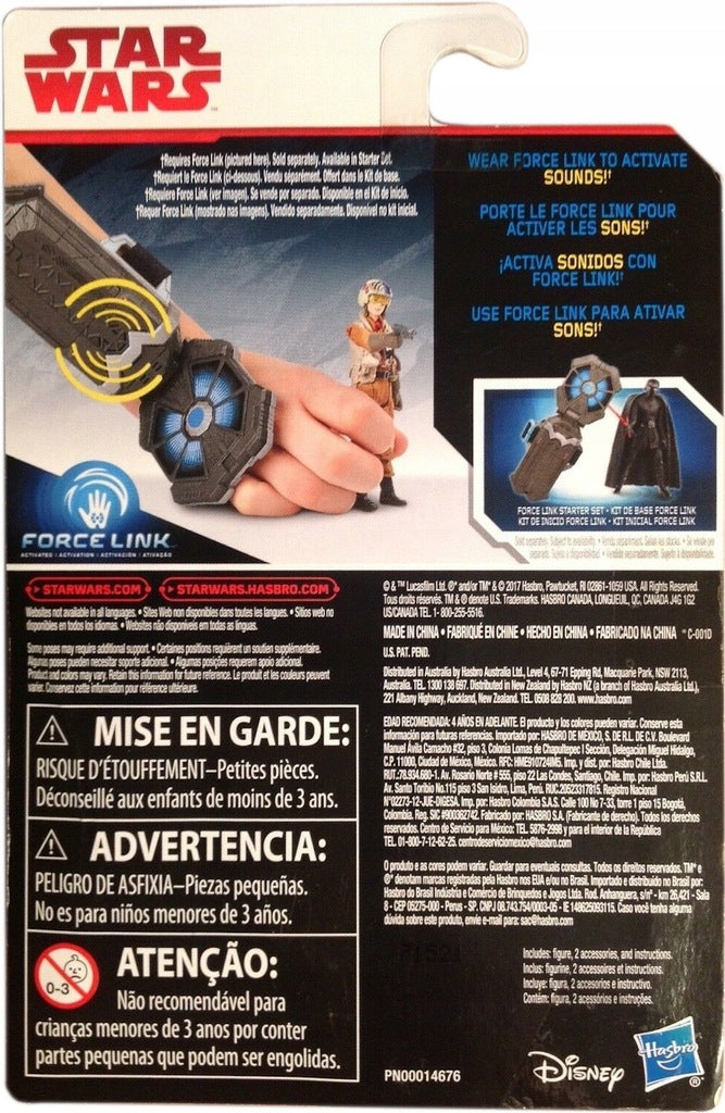 STAR WARS FORCE LINK JEDI  GUNNER PAIGE - widok 4 opakowania szczegoly zabawka kolekcja