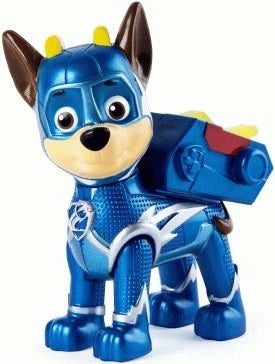 PSI PATROL MIGHTY PUPS SUPER PAWS  CHASE - widok 2 opakowania szczegoly zabawka kolekcja