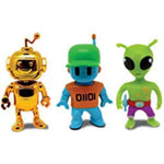 STUMBLE GUYS ZESTAW FIGUREK 3-PAK ROBOT  - widok 4 Diramix opakowanie szczegoly collectible