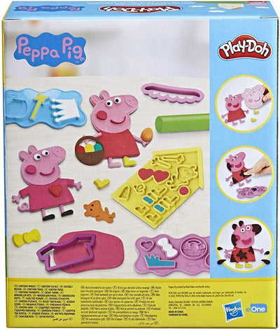 CIASTOLINA PLAY-DOH ŚWINKA PEPPA + 9 TUB - widok 2 opakowania szczegoly zabawka kolekcja