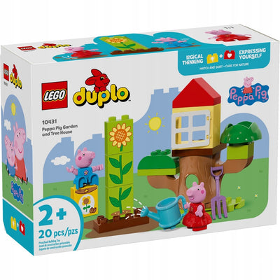 Zabawka LEGO DUPLO ŚWINKA PEPPA ZESTAW OGRÓD I DOMEK NA DR - kolekcjonerska premium zabawki Aseo dla dzieci