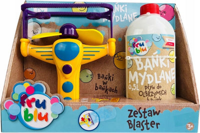 Zabawka FRU BLU BAŃKI MYDLANE ZESTAW BLASTER PŁYN TM TOYS - kolekcjonerska premium zabawki Aseo dla dzieci