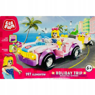 Zabawka KLOCKI ELEFUN HOLIDAY TRIP WAKACYJNA WYPRAWA 8817 - kolekcjonerska premium zabawki Aseo dla dzieci