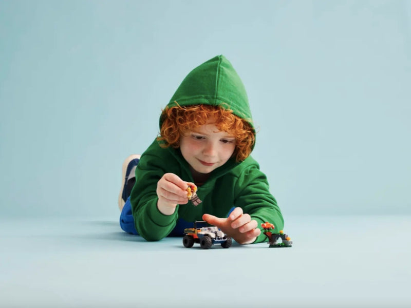 LEGO CITY ZESTAW KLOCKÓW QUAD BADACZA DŻ - widok 5 opakowania szczegoly zabawka kolekcja