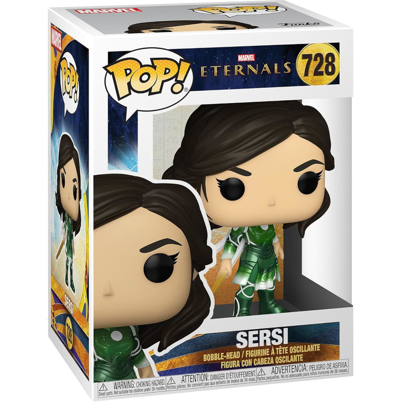 Figurka Funko POP MARVEL STUDIOS ETERNALS BOBBLE-HEAD  SERSI 72 - kolekcjonerska premium dla fanow kolekcjoner