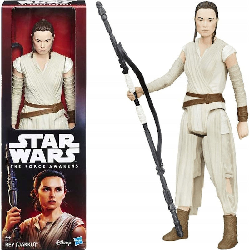 Zabawka STAR WARS GWIEZDNE WOJNY JEDI  REY JAKKU - kolekcjonerska premium zabawki Aseo dla dzieci