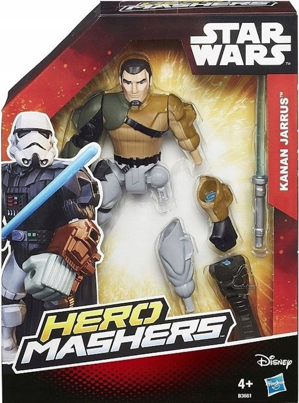 STAR WARS HERO MASHERS  JEDI KANAN JARRU - widok 2 opakowania szczegoly zabawka kolekcja