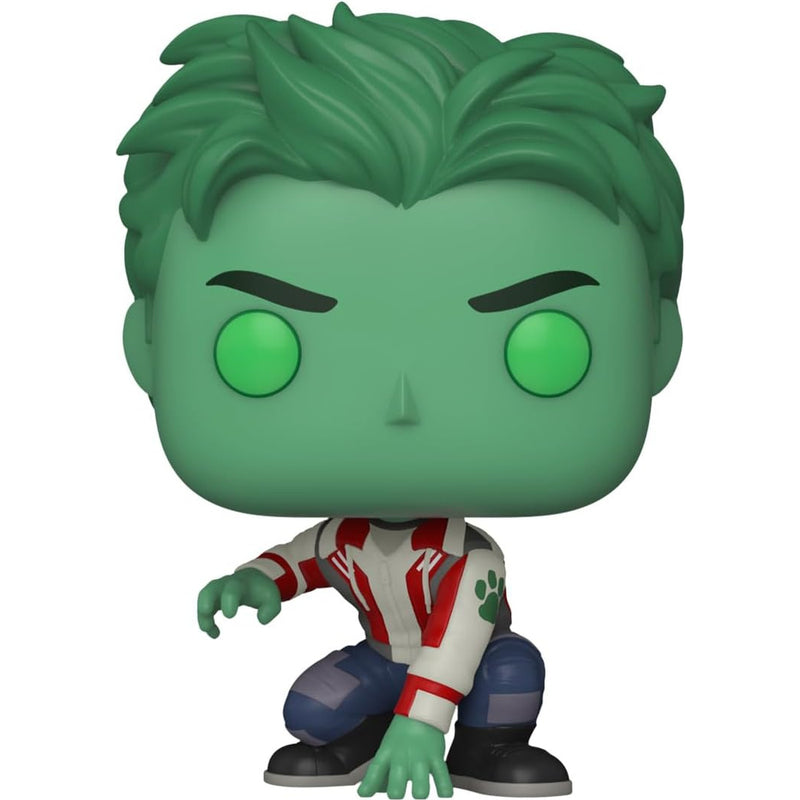 Funko POP TELEVISION DC TITANS VINYL FIGURE  BEAST - widok 2 tyl opakowania box back kolekcjonerska