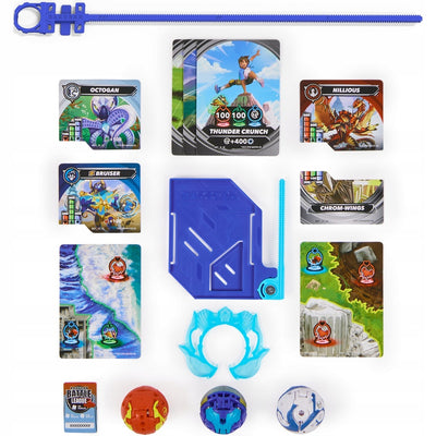 BAKUGAN 3.0 STARTER PACK 3-PAK SPECIAL A - widok 2 opakowania szczegoly zabawka kolekcja