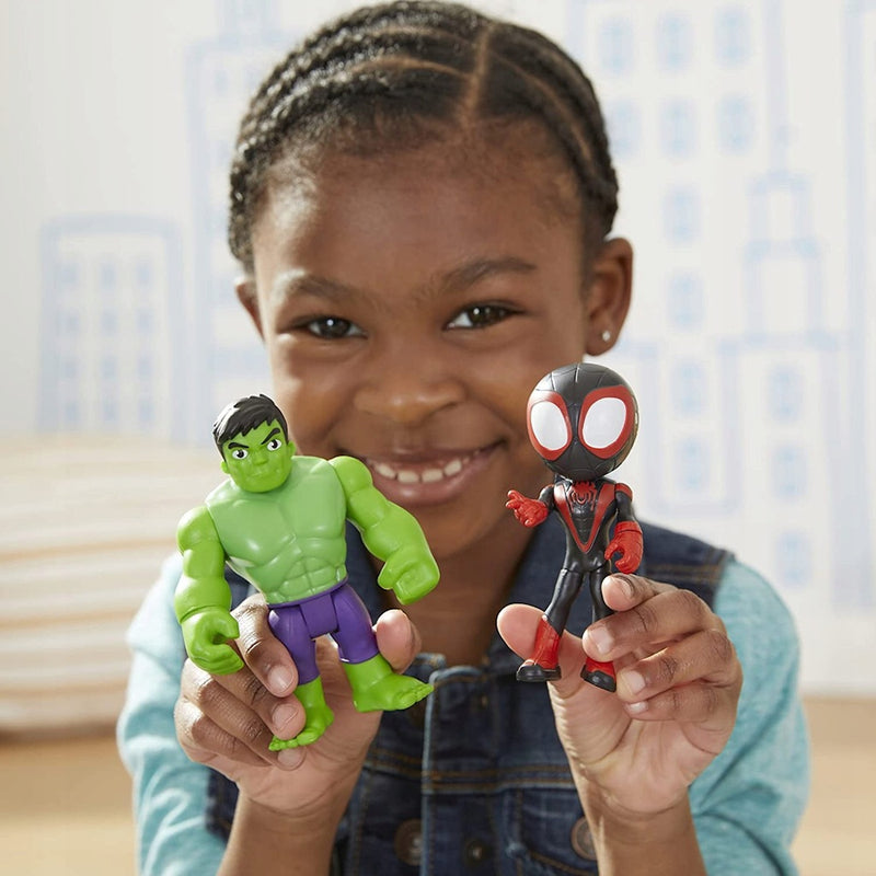 SPIDEY ZESTAW 6-PAK SPIDEY MILES MORALES - widok 5 opakowania Hasbro szczegoly kolekcja