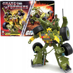 Zabawka G.I. JOE X TRANSFORMERS LONZO "STALKER" WILKINSON  - kolekcjonerska premium zabawki Aseo dla dzieci