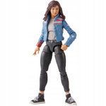 MARVEL LEGENDS RUCHOMA  AMERICA CHAVEZ 1 - widok 3 opakowania szczegoly zabawka kolekcja