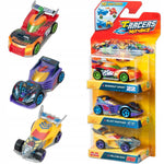 Zabawka T-RACERS 2.0 MIX 'N RACE 3-PAK BURNOUT SPORT + BLA - kolekcjonerska premium zabawki Aseo dla dzieci