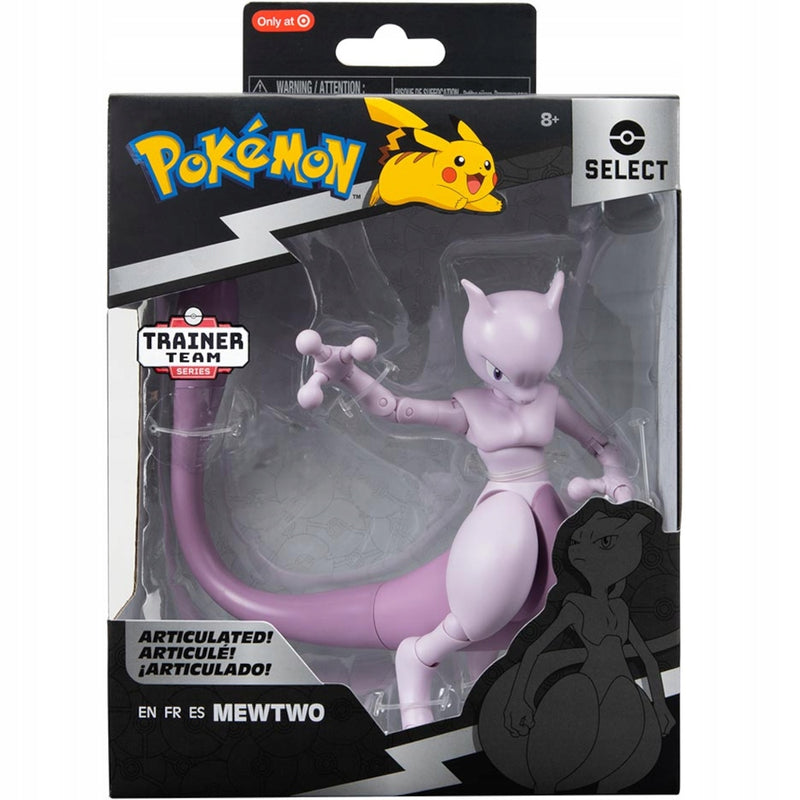 Zabawka POKEMON SELECT ORYGINALNA  DELUXE MEWTWO - kolekcjonerska premium zabawki Aseo dla dzieci