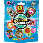 ODLOTOWE COOLKULKI FREAK MARBLES SASZETK - widok 2 opakowania szczegoly zabawka kolekcja