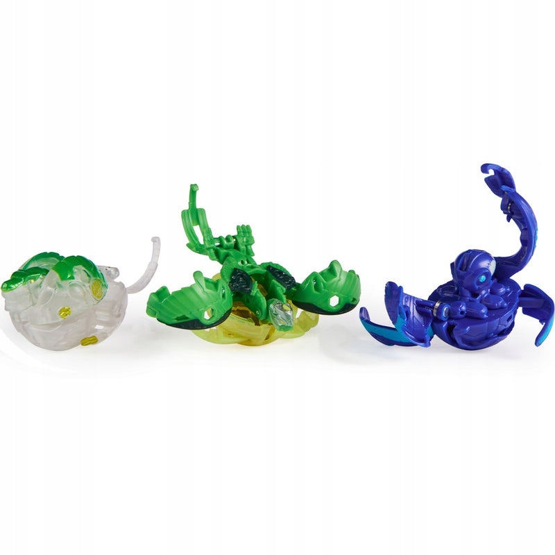 BAKUGAN 3.0 STARTER PACK 3-PAK SPECIAL A - widok 3 opakowania szczegoly zabawka kolekcja