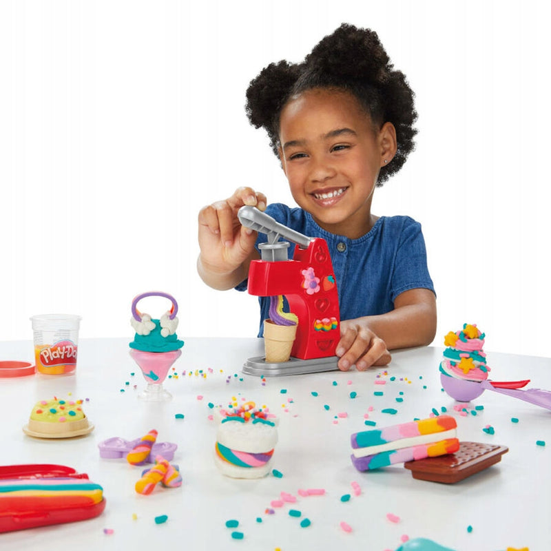 PLAY-DOH CIASTOLINA ZESTAW UNICORN JEDNO - widok 2 opakowania szczegoly zabawka kolekcja