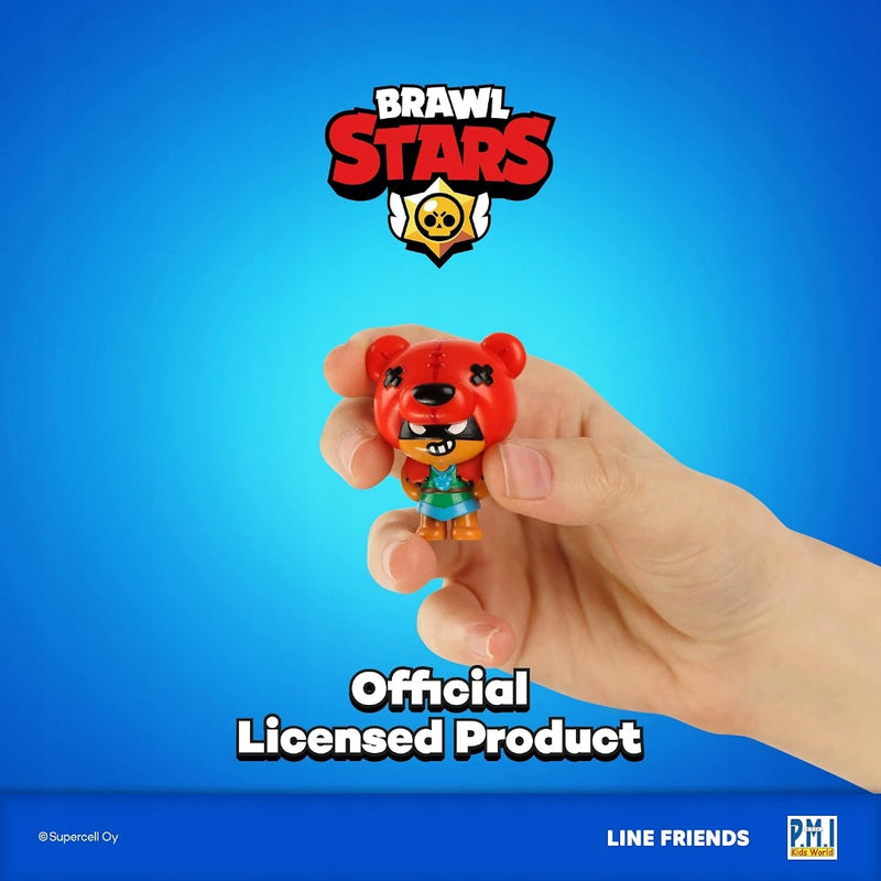 BRAWL STARS PMI  KOLEKCJONERSKA POSTAĆ Z - widok 5 opakowania szczegoly zabawka kolekcja