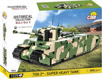 Zabawka KLOCKI COBI WWII TOG 2* - SUPER HEAVY TANK 2544 - kolekcjonerska premium zabawki Aseo dla dzieci