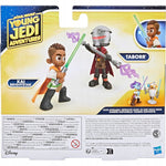 STAR WARS PRZYGODY MŁODYCH JEDI ZESTAW F - widok 4 opakowania szczegoly zabawka kolekcja