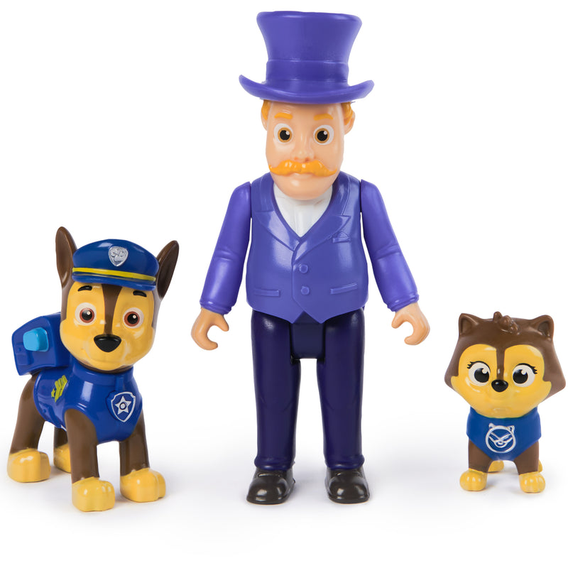 PSI PATROL PAW PATROL 3-PAK ZESTAW CHASE - widok 3 Spin Master opakowanie szczegoly collectible