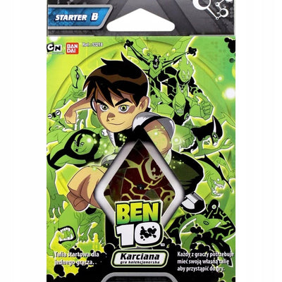 Zabawka BEN 10 KARCIANA GRA KOLEKCJONERSKA BANDAI - TALIA  - kolekcjonerska premium zabawki Aseo dla dzieci