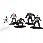 MARVEL SPIDER-MAN NANO METALFIGS ZESTAW  - widok 4 opakowania szczegoly zabawka kolekcja