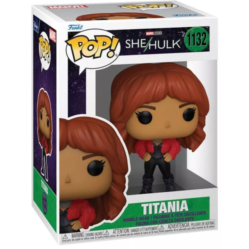 Figurka Funko POP Titania - She-Hulk Marvel Studios Bobble-Head - kolekcjonerska MCU villain
