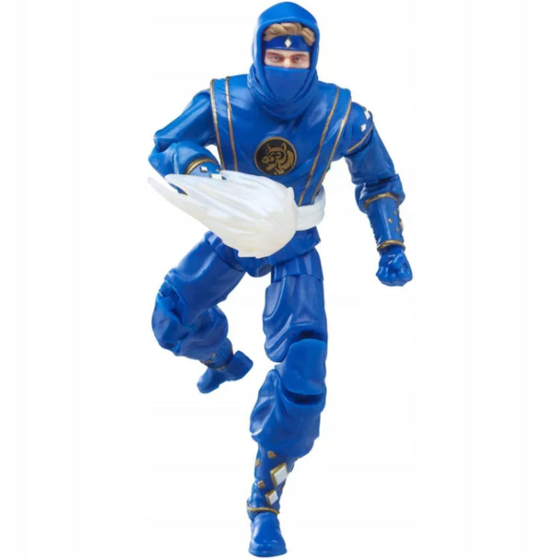 POWER RANGERS MIGHTY NINJA BLUE NIEBIESK - widok 7 opakowania szczegoly zabawka kolekcja