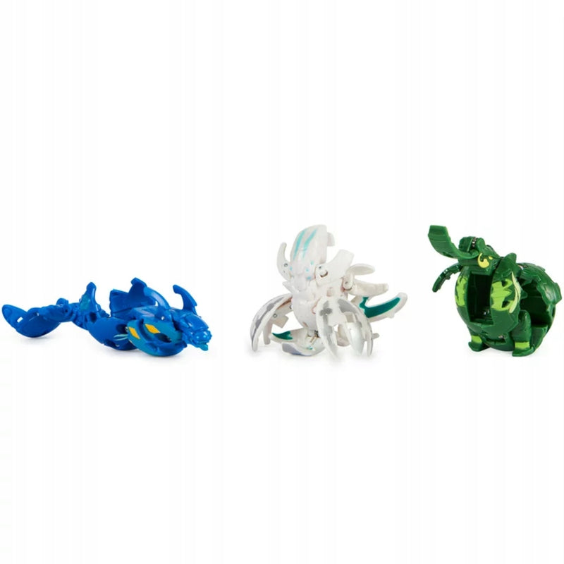 BAKUGAN LEGENDS KRAKELIOS + CENTIPOD + M - widok 4 opakowania szczegoly zabawka kolekcja