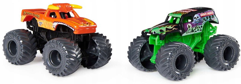 MONSTER JAM TRUCK ZESTAW EL TORO LOCO GR - widok 4 opakowania szczegoly zabawka kolekcja
