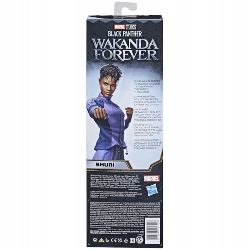 MARVEL BLACK PANTHER TITAN HERO SERIES S - widok 5 opakowania szczegoly zabawka kolekcja