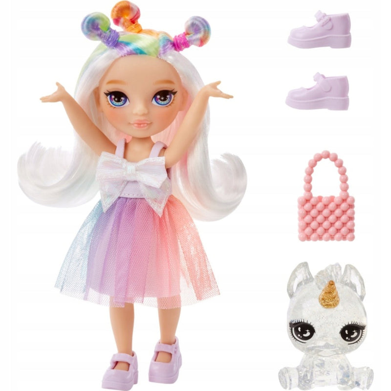 RAINBOW HIGH LITTLES DOLLS LALKA OPAL RA - widok 2 opakowania szczegoly zabawka kolekcja