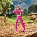 POWER RANGERS MIGHTY MORPHIN NINJA RÓŻOW - widok 8 opakowania szczegoly zabawka kolekcja