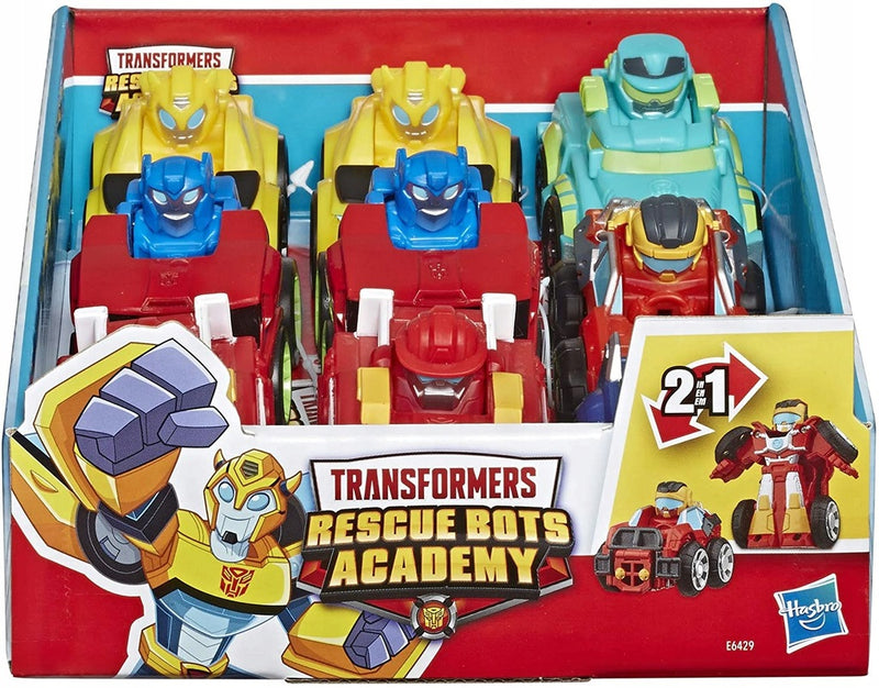 TRANSFORMERS RESCUE BOTS ACADEMY OPTIMUS - widok 6 opakowania szczegoly zabawka kolekcja