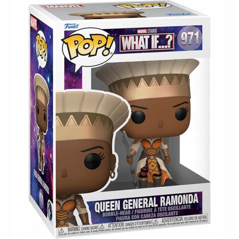 Figurka Funko POP Queen General Ramonda - Marvel What If Bobble-Head - kolekcjonerska Wakanda warrior
