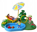KLOCKI PLAYMOBIL CITY LIFE BASEN OGRODOW - widok 2 opakowania szczegoly zabawka kolekcja