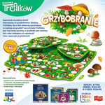 GRZYBOBRANIE RODZINA TREFLIKÓW GRA PLANS - widok 4 opakowania szczegoly zabawka kolekcja