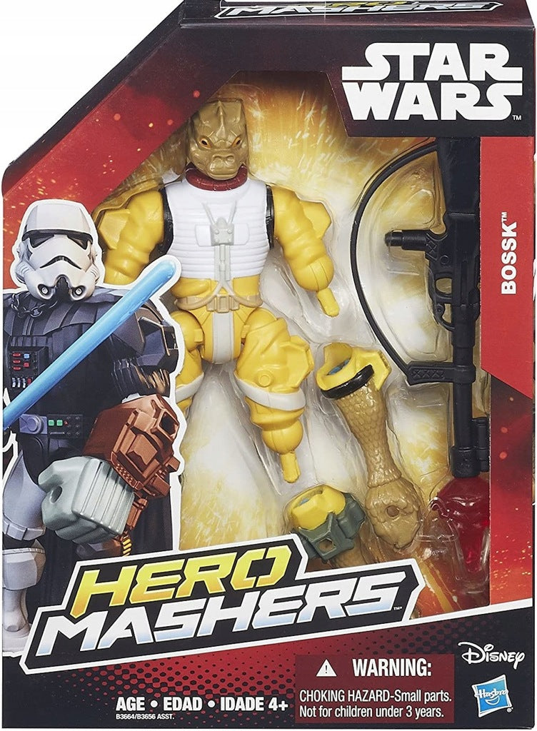 STAR WARS HERO MASHERS RUCHOMA  BOSSK B3 - widok 2 opakowania szczegoly zabawka kolekcja