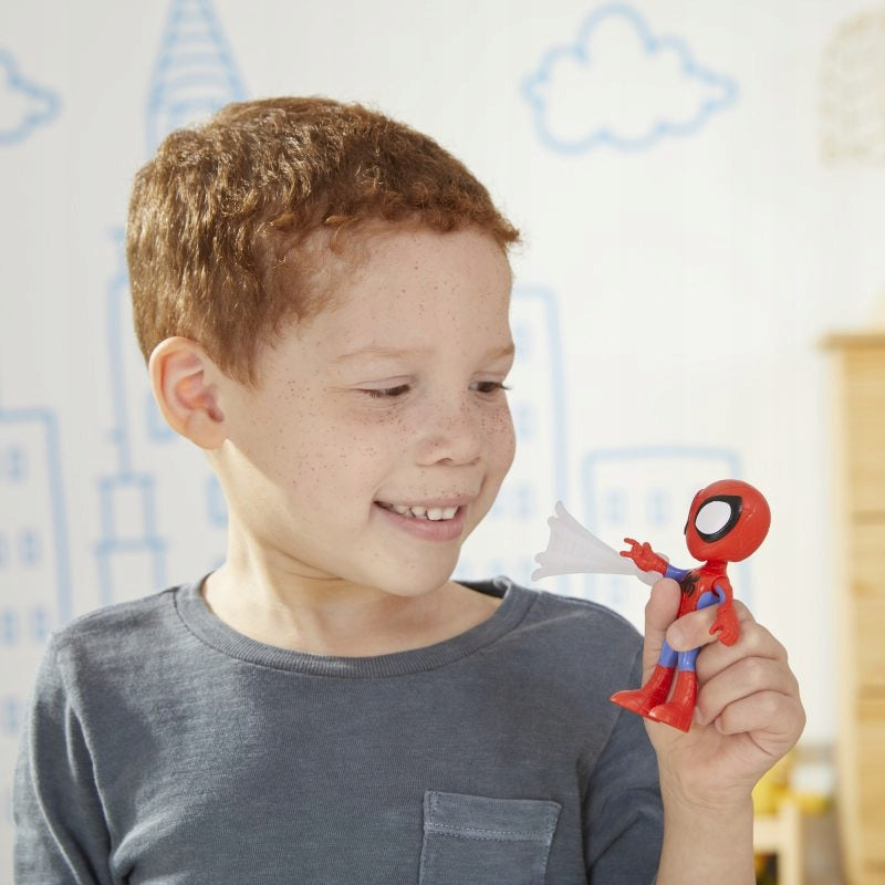 MARVEL AVENGERS SPIDEY I SUPER KUMPLE SP - widok 6 opakowania szczegoly zabawka kolekcja