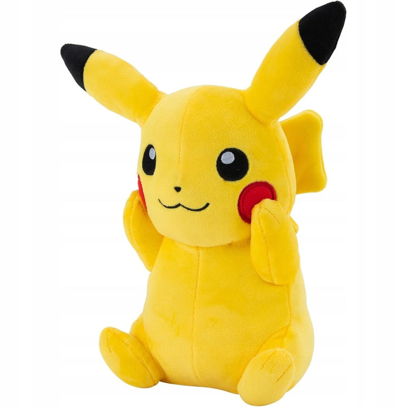 POKEMON ORYGINALNA MIĘKKA MASKOTKA PLUSZ - widok 2 opakowania szczegoly zabawka kolekcja