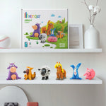 HEY CLAY ZESTAW ANIMALS 15 TUBEK - widok 4 opakowania szczegoly zabawka kolekcja collectible