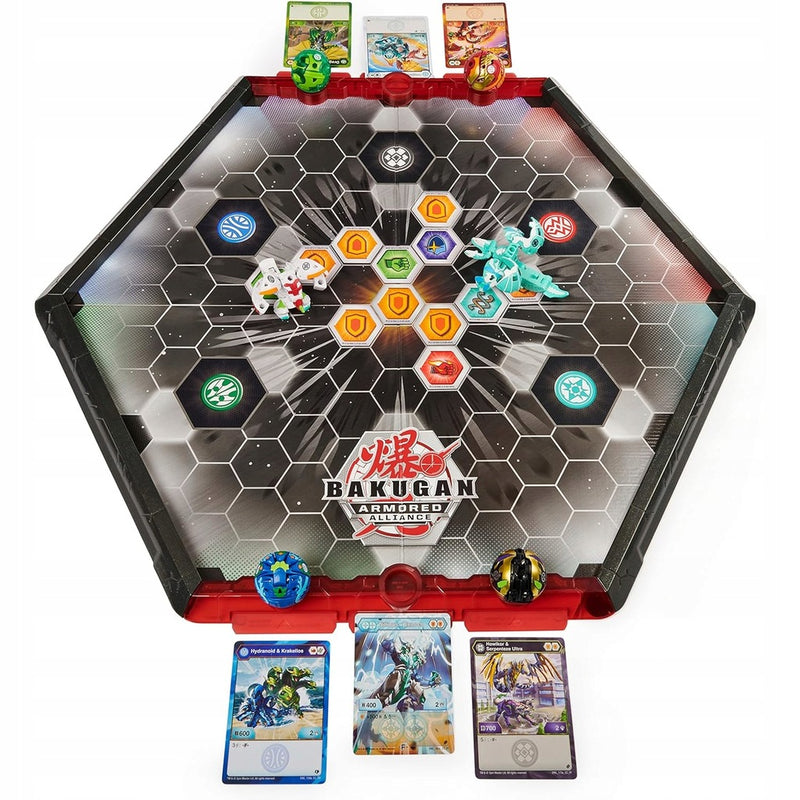 BAKUGAN ARMORED ALLIANCE ZESTAW BATTLE A - widok 3 opakowania szczegoly zabawka kolekcja